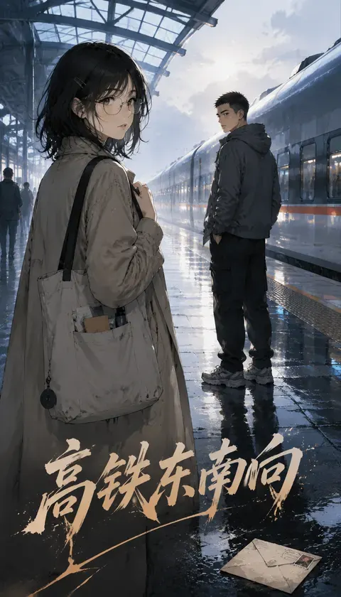 高铁东南向 · AI漫画 · 微光星