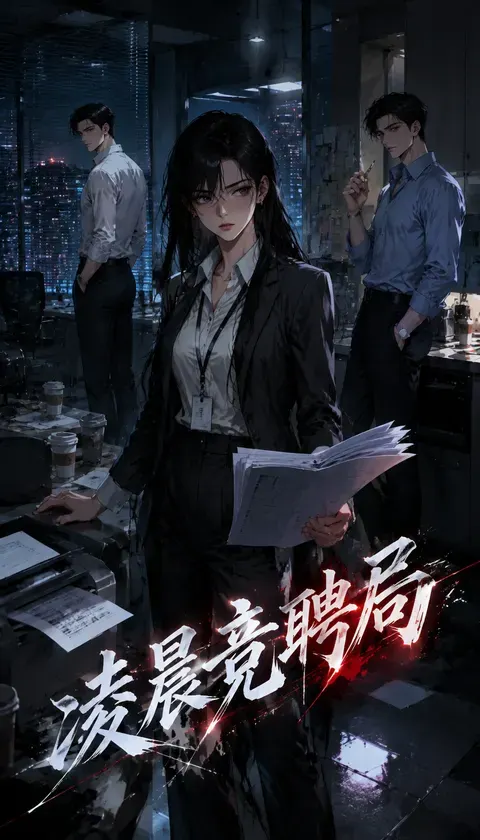 凌晨竞聘局 · AI漫画 · 2531656