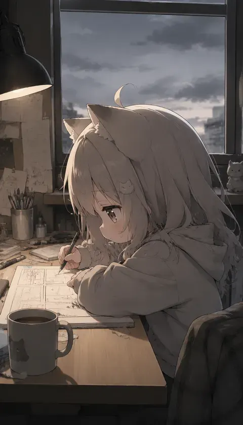 垂耳发会呆