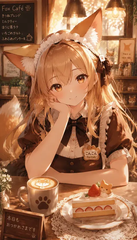 兽耳·狐狸耳咖啡店
