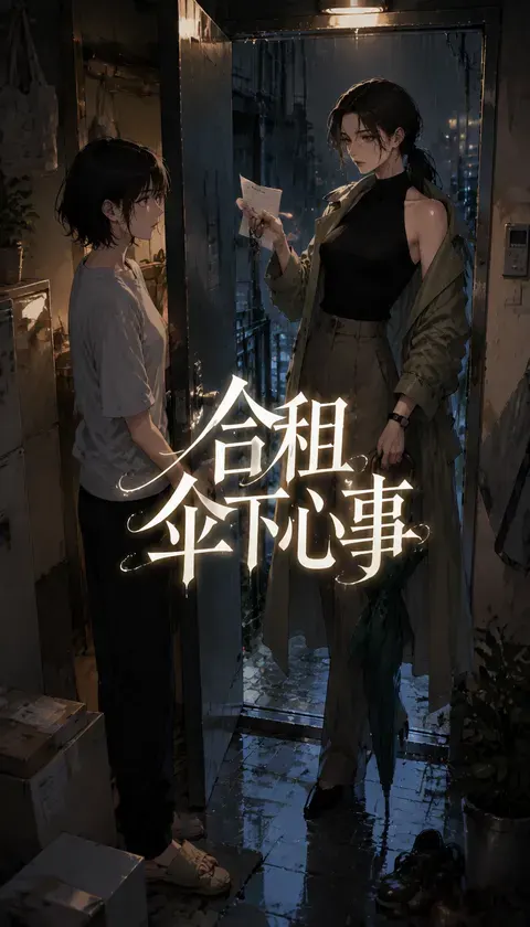 合租夜 · AI漫画 · mintfish