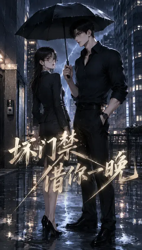 坏门禁借你一晚 · AI漫画 · velvetroom