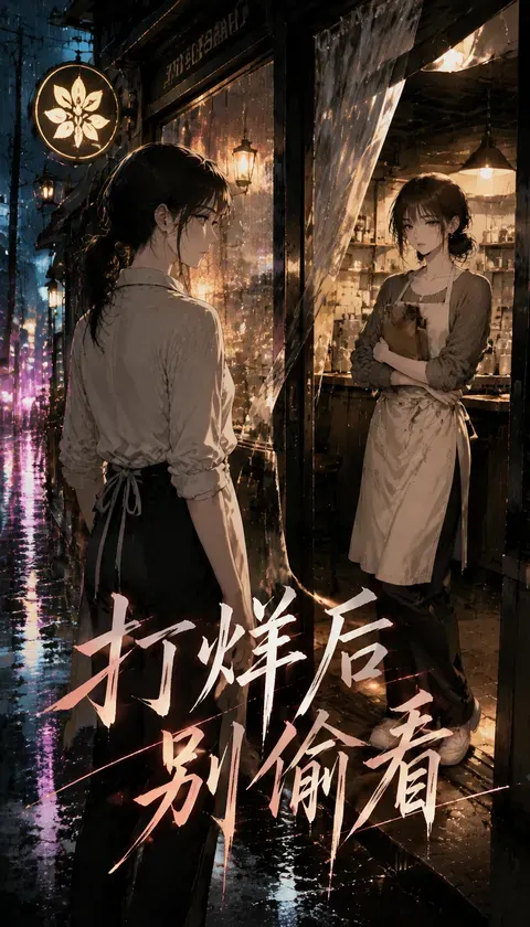 문을 닫은 후 몰래 보지 마 제1화: 옛 그림자 · AI 만화 · 阿北安