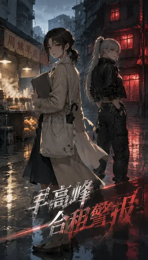 早高峰合租警报 · AI漫画 · 半糖的观众
