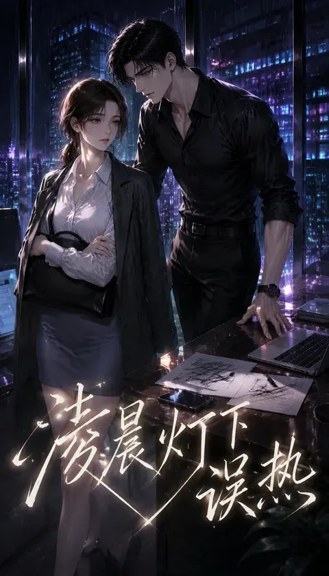 凌晨灯下误热 · AI漫画 · 阿柚乐
