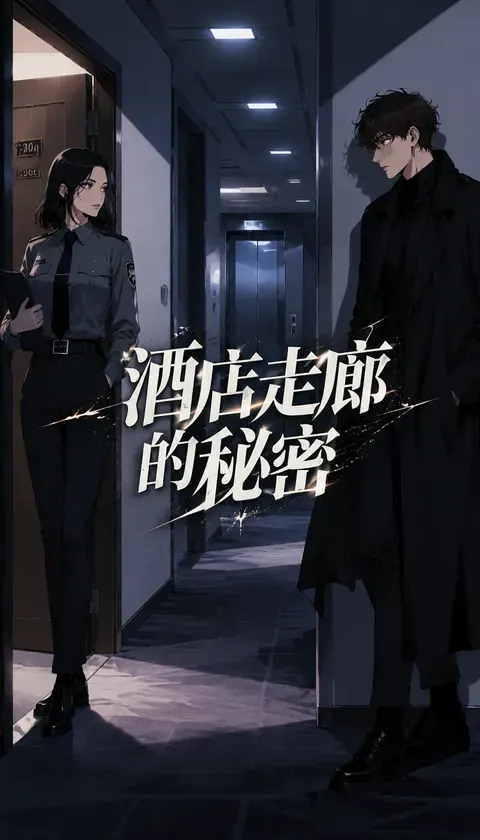 酒店走廊的秘密 · AI漫画 · 温酒搭子
