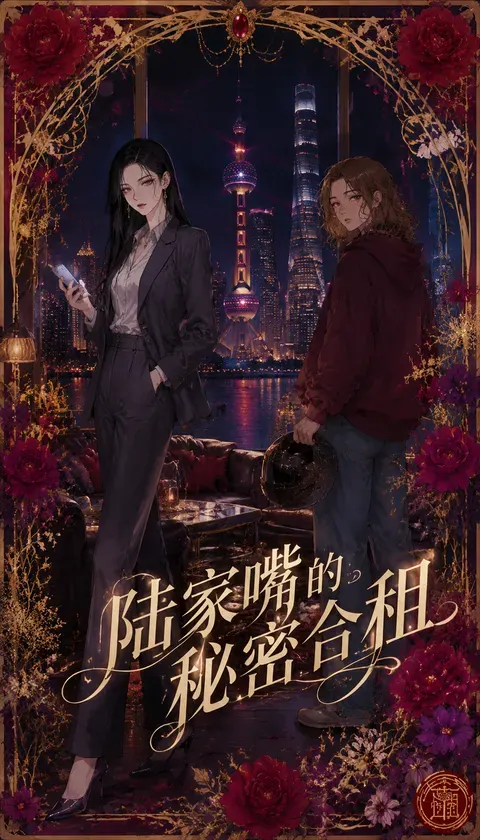 陆家嘘的秘密合租 · AI漫画 · pixelpark