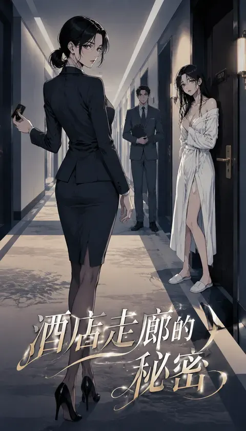 走廊秘密 · AI漫画 · 温酒过客