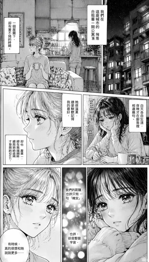 女同百合·合租公寓 · AI图集 · greycat