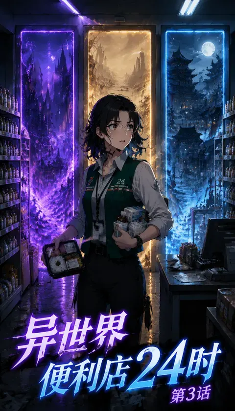 异世界便利店24时 · AIマンガ · 余温搭子