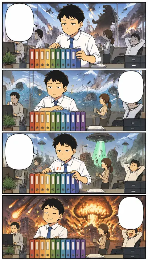 嵐の後の静けさ